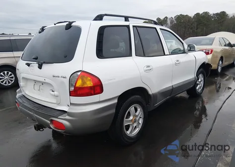 2001 Hyundai Santa Fe 2.7L V6 Gls/2.7L V6 Lx из США, поврежденный, VIN KM8SC83D81U057405